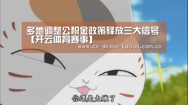 多地调整公积金政策释放三大信号【开云体育赛事】(图4) 开云体育赛事